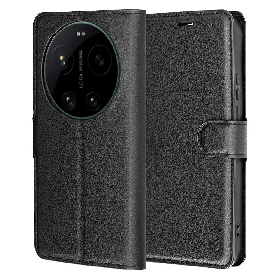 Techsuit - Leather Folio - Xiaomi 17 Ultra - Black (Xiaomi 17 Ultra) (65995203)