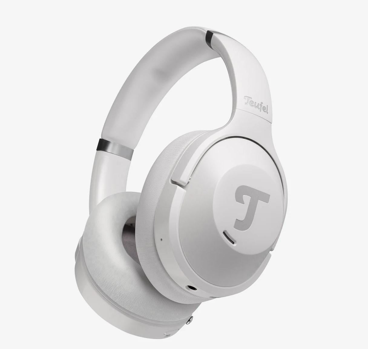 Teufel REAL BLUE NC 3 draadloze over-ear bluetooth-hoofdtelefoon, parelwit