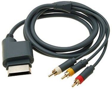 Microsoft Xbox 360 3x RCA Composiet AV Kabel-Standaard (Xbox 360) Gebruikt