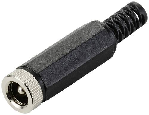 TRU COMPONENTS Schwachstromverbinder Buchse, gerade 6.0mm 2.5mm