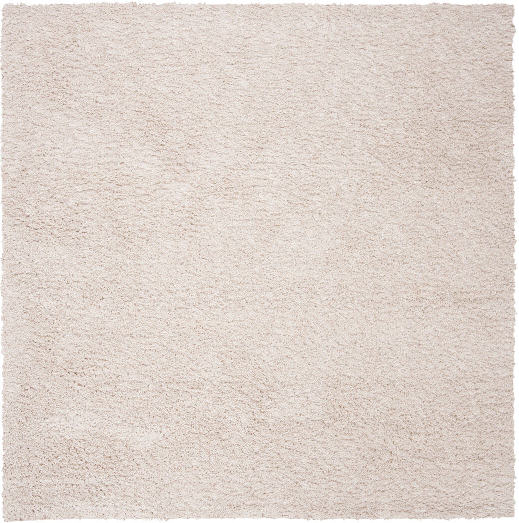 Mack + Milo Peake Shaggy Area Rug Beige Square 235 cm