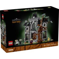 LEGO ICONS LEGO® ICONS™ 6588535 Bürgermeistervilla; Deko fürs Wohnzimmer oder Büro; 3 Minifiguren, die im Dunkeln leuchten; cooles Geschenk