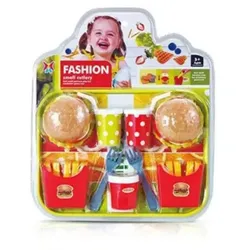 Doppel-Hamburger-Menü-Spielset