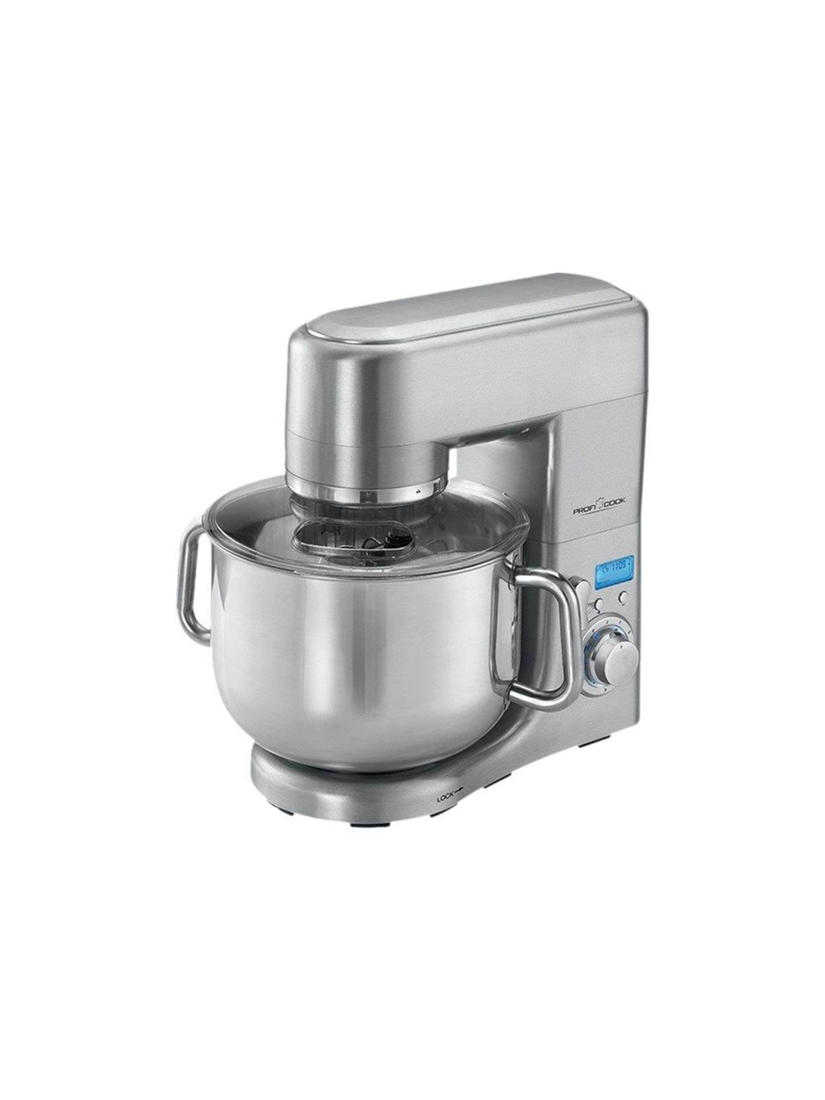 ProfiCook Küchenmaschine PC-KM 1096 - kitchen machine - 1500 W - stainless steel/black
