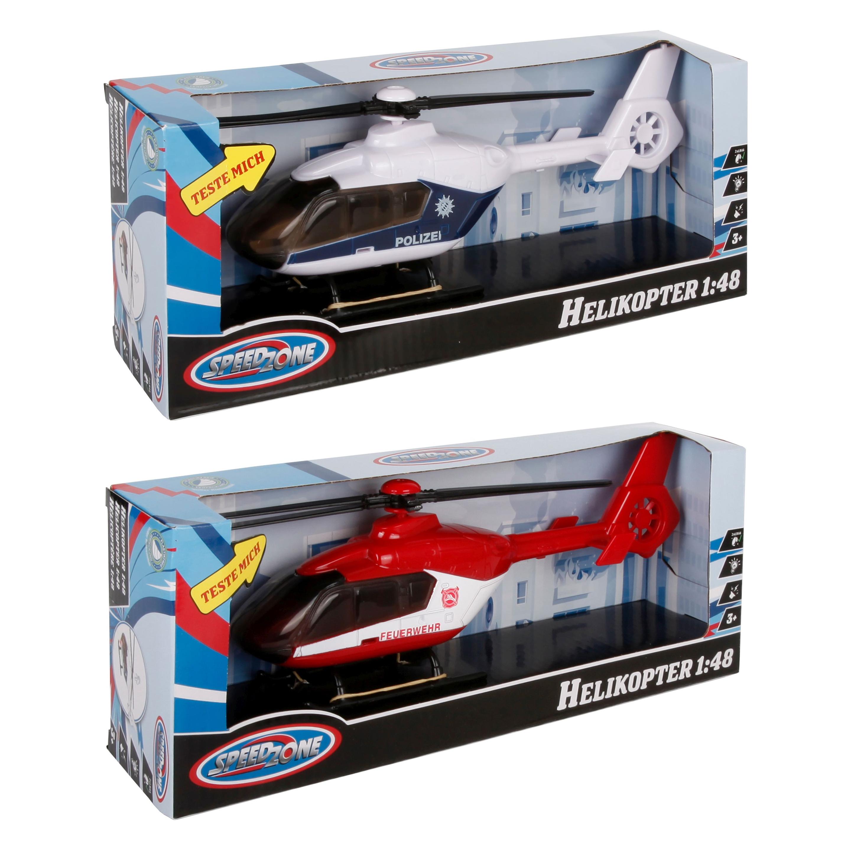 Speedzone SZ D/C Helikopter L&S, 1:48, 2-f. sort. (58098730)