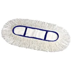 Mopptex Baumwollmopp 80cm - mit Taschen -  Schlinge/Franse – weiß