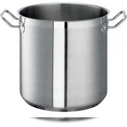 GastroSUS Suppentopf Chef, Edelstahl, 24 cm, ca. 10,8 Liter, induktions-, backofen-, spülmaschinengeeignet