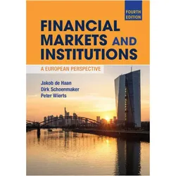 de Haan:Financial Markets and Instituti, Fachbücher von Jakob de Haan, Dirk Schoenmaker, Sander Oosterloo