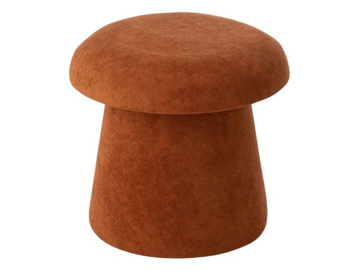 Pouf Coffre Champignon  Chi  40cm Terracotta