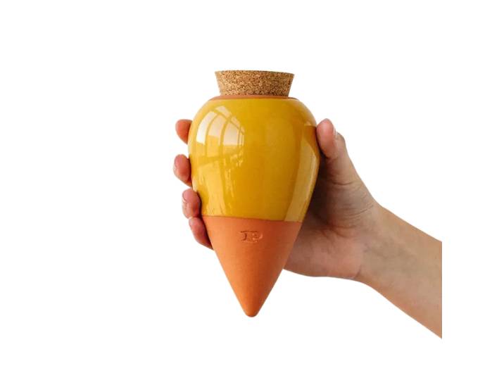 Bewässerungskegel Olla Gelb