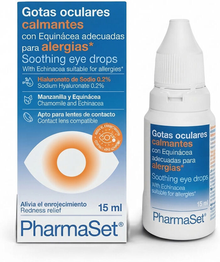Pharmaset gotas oculares calmantes y alergia 15 ml
