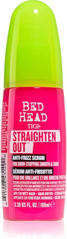 TIGI Straighten Out Anti-Frizz Serum Udglattende serum for skinnende og blødt hår 100 ml