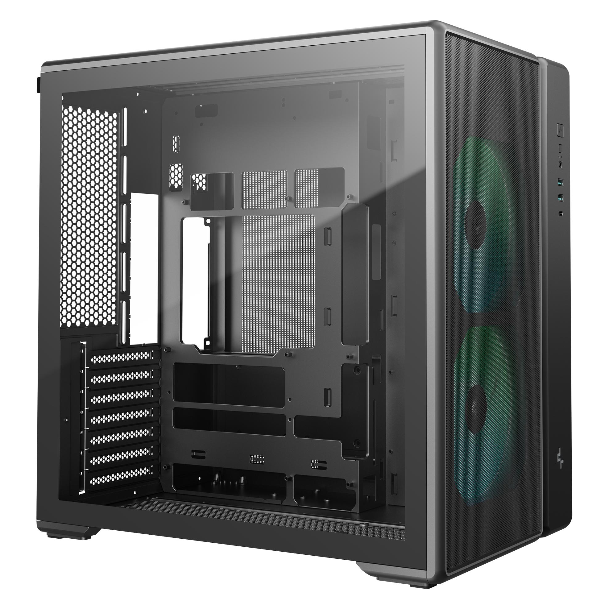 Deepcool CG590 MESH 2F (ATX, mATX, Mini-ITX) (R-CG590MESH-BKANA2-G)