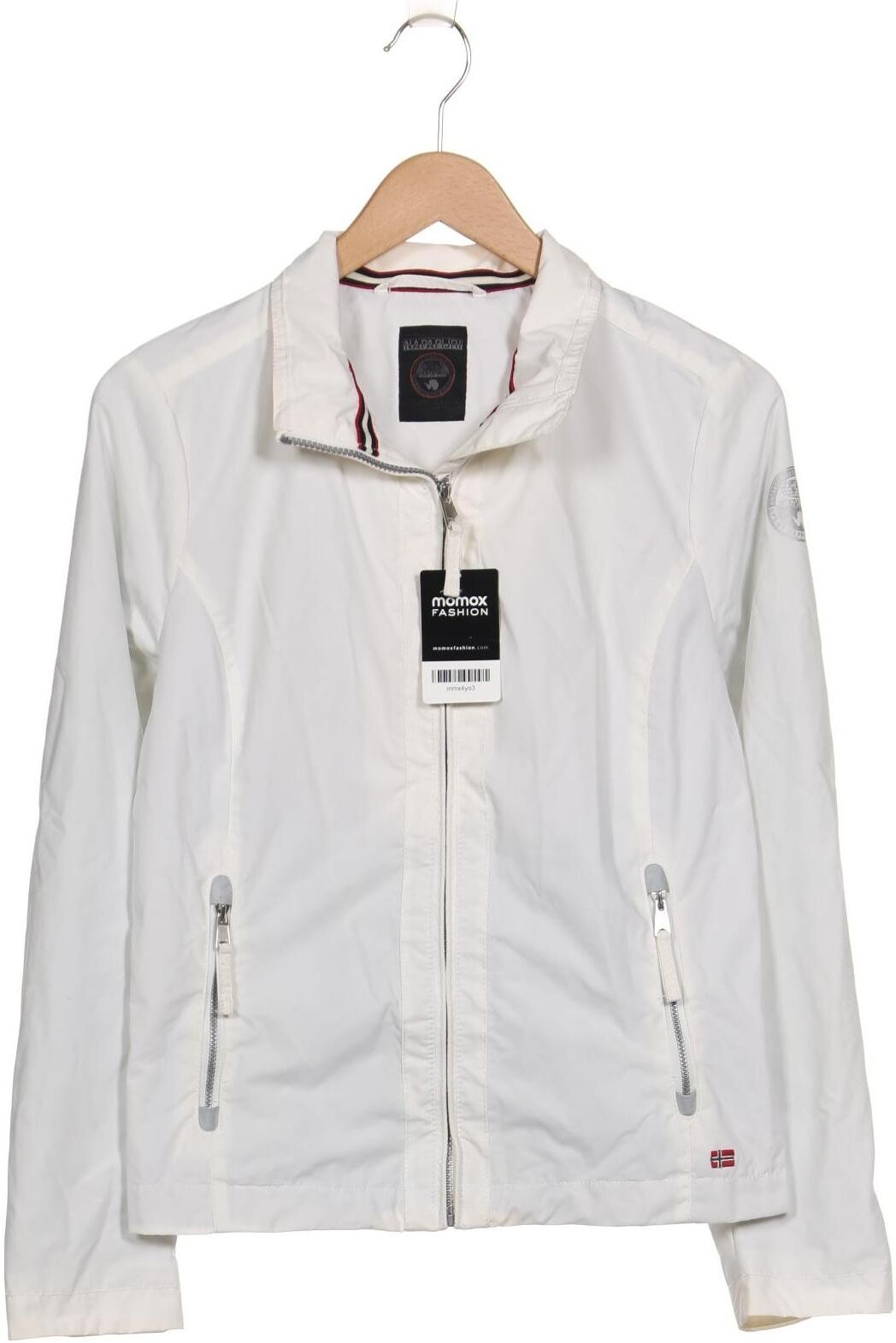 Napapijri Damen Jacke, Weiß, Gr. S, Synthetik - Second Hand