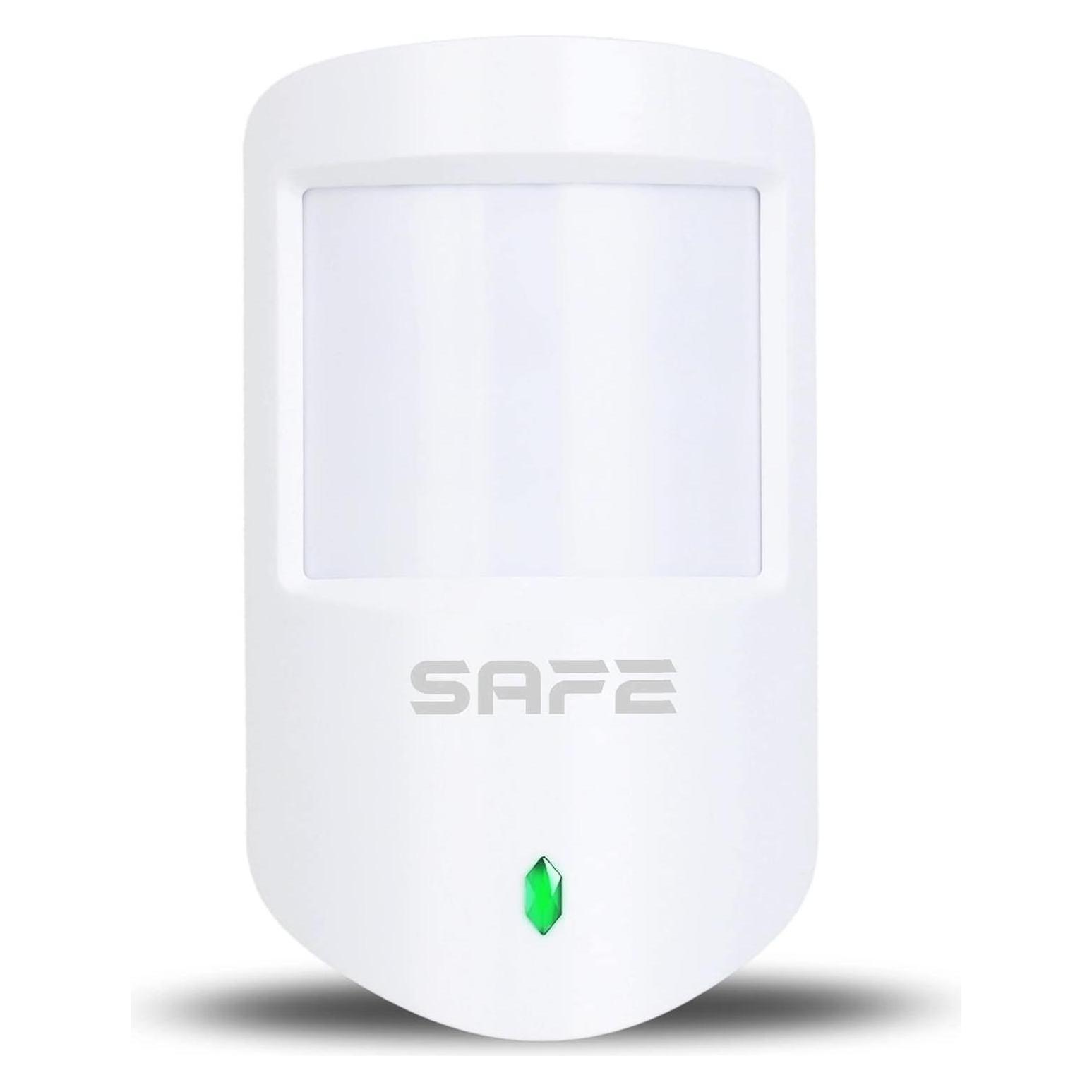 SafeHome SAFE Motion Guard weiss / Kabelloser Bewegungsmelder mit dualem PIR-Sensor (SAFE38400)