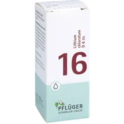 Biochemie Pflüger NR. 16 Lithium chlor. D 6