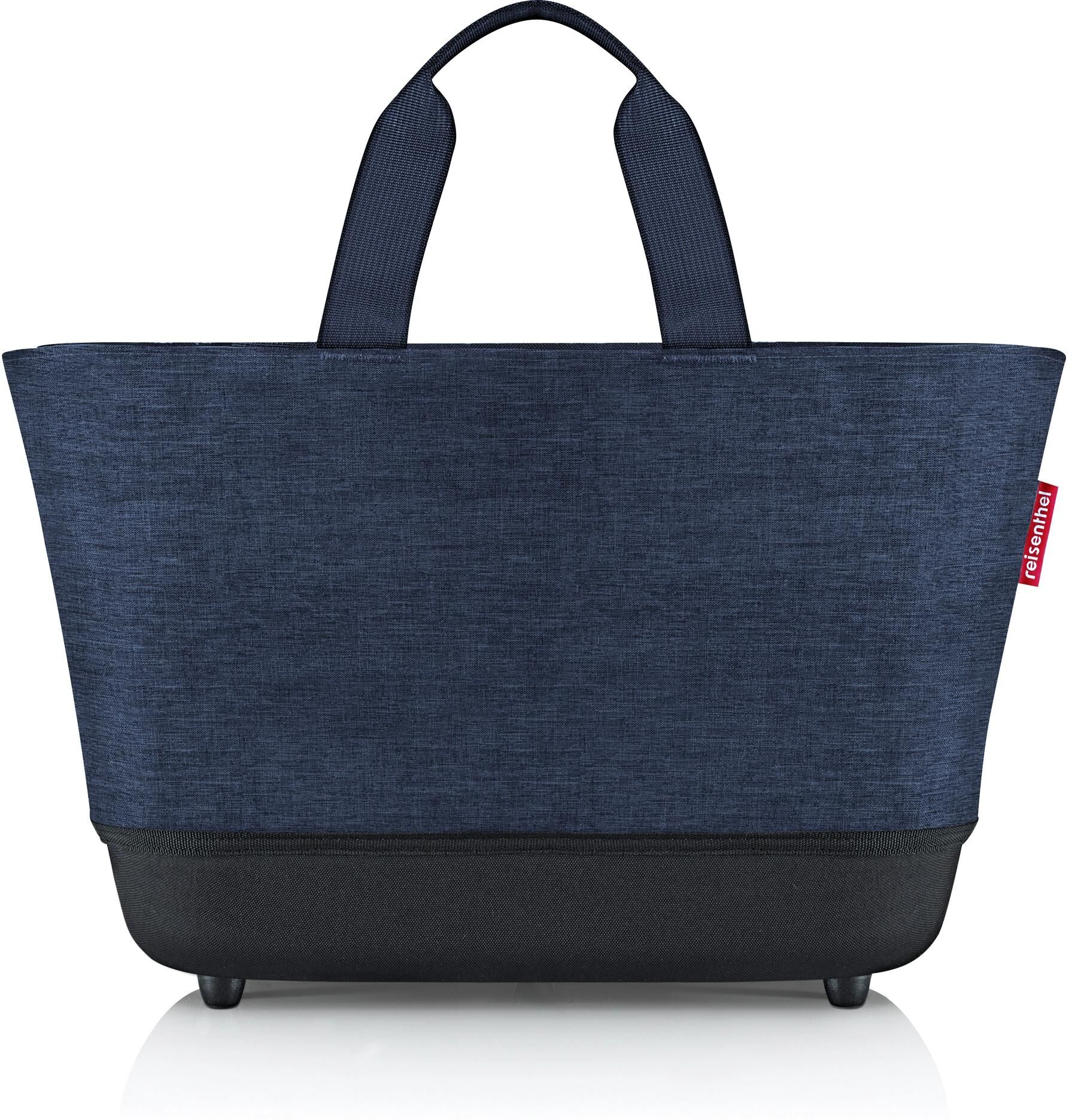 Einkaufskorb REISENTHEL "Reisenthel Shoppingbasket", Damen, dunkelblau, Polyester, Einkaufskörbe Einkaufskorb dunkelblau Einheitsgröße