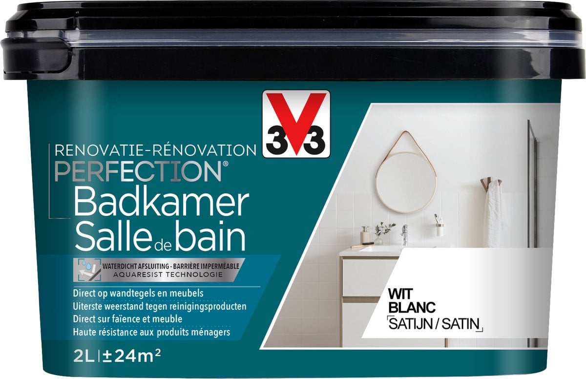 V33 Perfection Badkamer - 2L - Dolfijngrijs