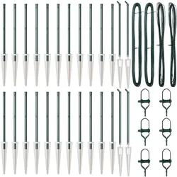 vidaXL, Gartenzaun, Raronus (26x Spike-Pfosten)