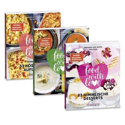 Die 99 besten Herzfeld Rezepte; Bundle; Food with Love; Herzfeld, Manuela / Herzfeld, Joëlle, Set von Manuela / Herzfeld, Joëlle Herzfeld, Lempertz