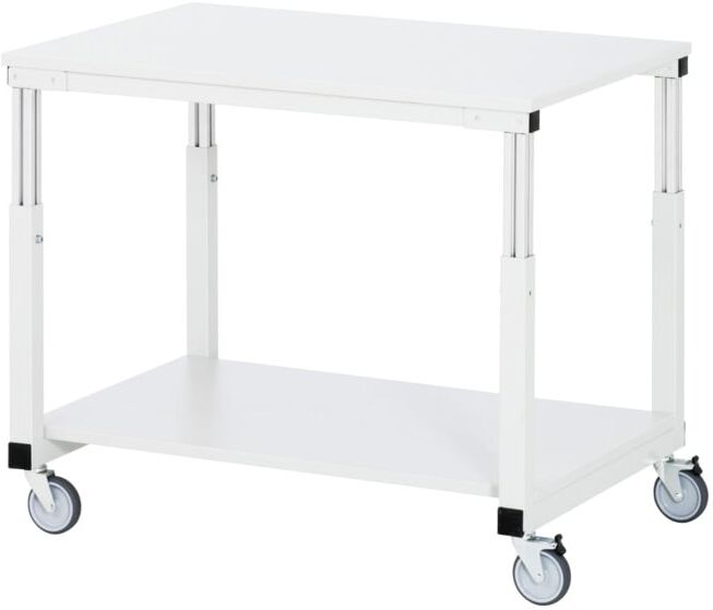 Chariot à plateaux mélaminés Rau LxPxH 1000x700x650-1100mm (E-TW-1000-700M.12)