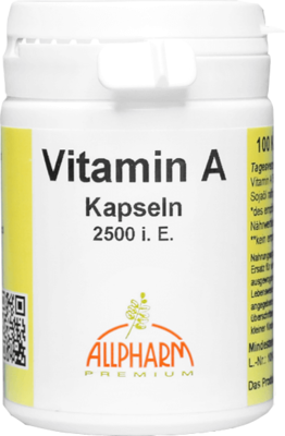 ALLPHARM Vertriebs GmbH VITAMIN A KAPSELN 23 g 03561957