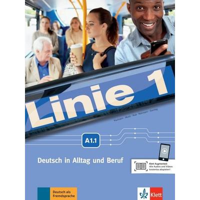 Linie 1 A1. Kurs- und Übungsbuch mit DVD-ROM, Teil 1, Taschenbuch von Eva Harst,Susan Kaufmann,Ulrike Moritz,Margret Rodi,Lutz Rohrmann, Klett
