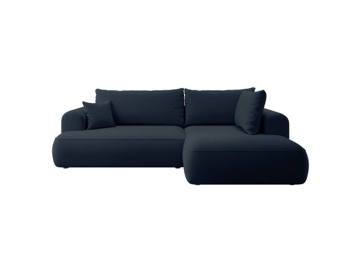 Ecksofa mit Schlaffunktion Ovo, L-förmig, mit Armlehne und