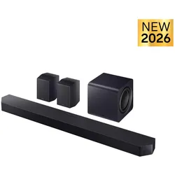 Samsung HW-Q990H/XC (756 W, 11.1.4 Kanal), Soundbar, Schwarz