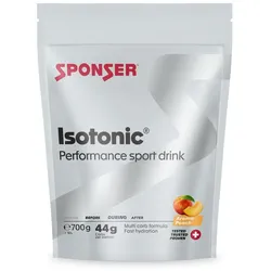 Sponser Unisex Isotonic Nachfüllbeutel - Peach (700g)