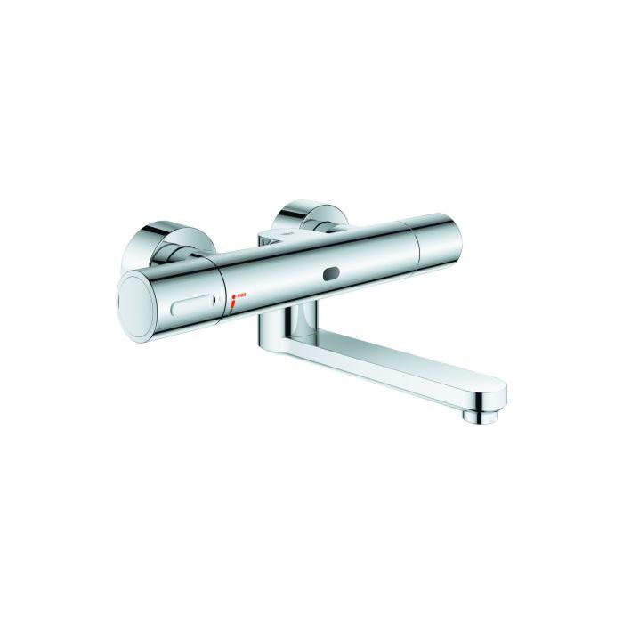 Grohe Eurosmart CE Infrarot-Waschtischarmatur 36455000 25,5 cm, mit Mischeinrichtung und Thermostat, chrom