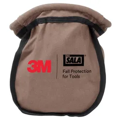 3M DBI-SALA Tasche für Kleinteile, Segeltuch, braun, selbstverschließend, zur Befestigung am Gürtel