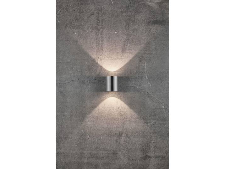 Nordlux Canto 2, Oberfläche, 2 Glühbirne(n), 2700 K, IP44, Edelstahl