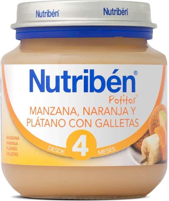 ORDESA Blevit Naranja Platano y galleta 130 g