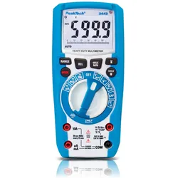 Peaktech, Multimeter, P 3443 Digitalmultimeter (CAT III 1000V, CAT IV 600V, Hand-Multimeter)