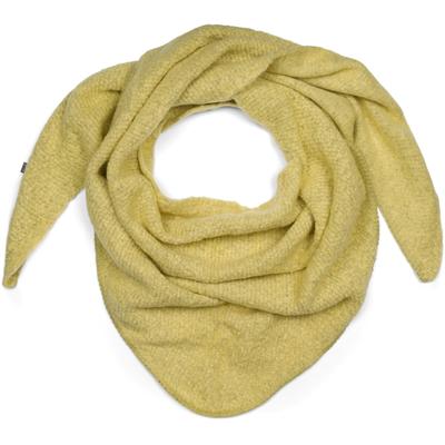 Dreieckstuch STYLEBREAKER "Strick Dreiecktuch meliert", Damen, grün (limettengrün), Obermaterial: 80% Viskose CV. 20% Wolle WO., Modisch, Modetücher