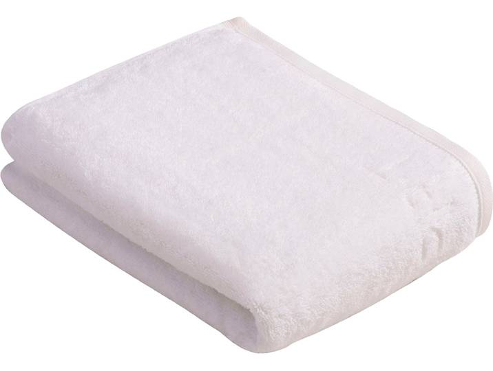 Badetuch ESPRIT Modern Solid , weiss (weiß), B:67cm L:140cm, Frottier, Obermaterial: 85% Baumwolle, 15% Lyocell (TENCEL™), Handtücher, Badetuch, vegan produziert