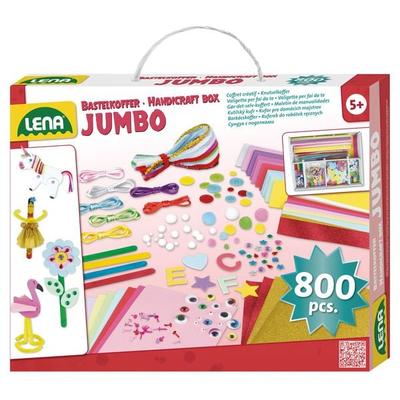 LENA 42664 - Bastelkoffer Jumbo pink