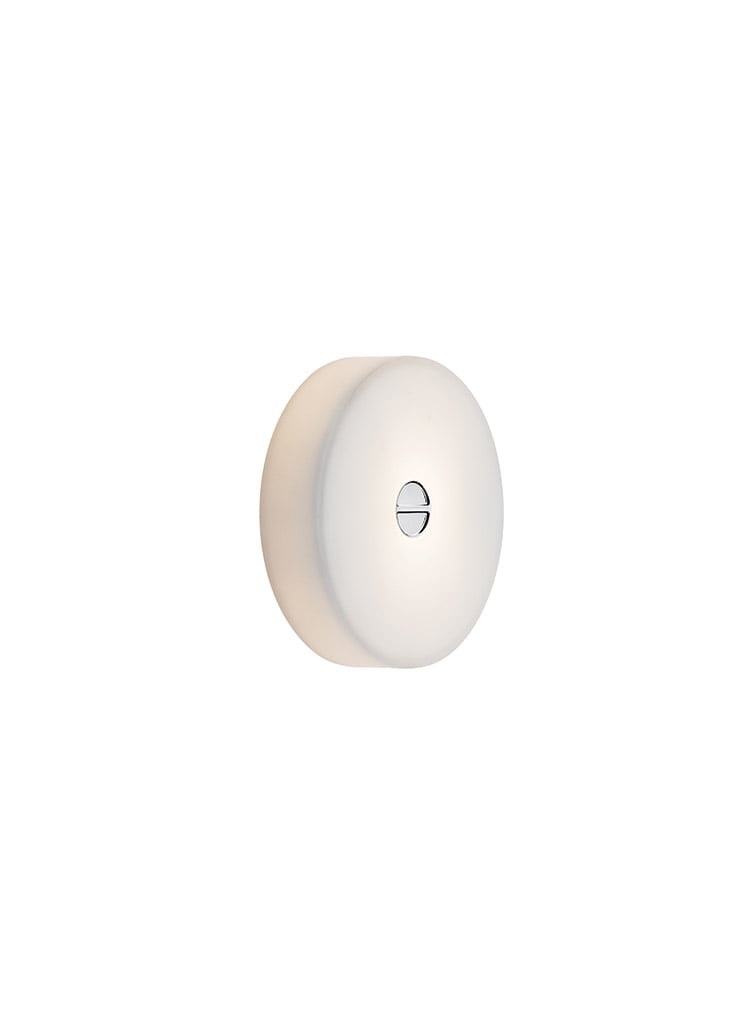 Flos Mini Button Wandleuchte / Deckenleuchte (Glas) Glas F1490009