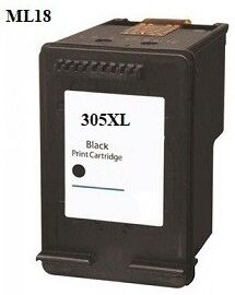 Cartuccia 305XL BK XXL Compatibile per HP Deskjet 2710 2720 2724 3YM62AE Nero ML18