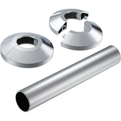Danfoss Wandrosetten für Standard- Anschluss, Chrom