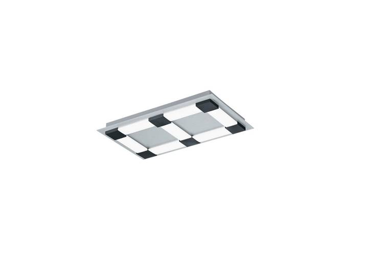 Bopp Led-Deckenleuchte Plain, Anthrazit, Metall, 36x6x60 cm, Handmade in China, ZigBee-Technologie, Smartphone-Steuerung, Timerfunktion, Farbtemperaturwechsler, Lampen & Leuchten, Innenbeleuchtung, Smart-Home-Lampen, Smart Home Deckenleuchten