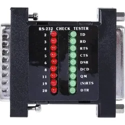 RS PRO Schnittstellen-Prüfbox RS232 V24, Zubehör Netzwerk