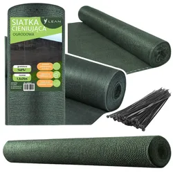 Schattennetz für Zaun, Zaunabdecknetz, Grün, 1,5 m, 25 m, 140 g/m2