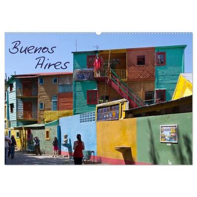 Buenos Aires (Wandkalender 2027 DIN A2 quer), CALVENDO Monatskalender