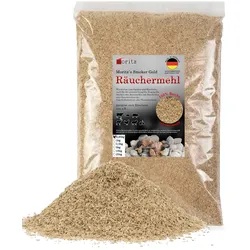 Moritz 0,85kg Räuchermehl Buche fein 0,5 -1 mm Räuchern I Kalträuchern von Fisch Fleisch Wurst Käse Gemüse auch für BBQ I Grill - Räucherspäne