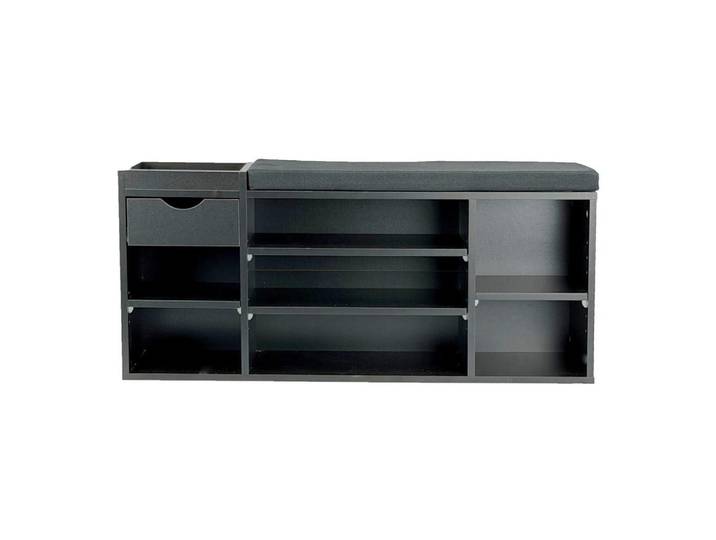 SCHUHBANK Schwarz B: 100cm