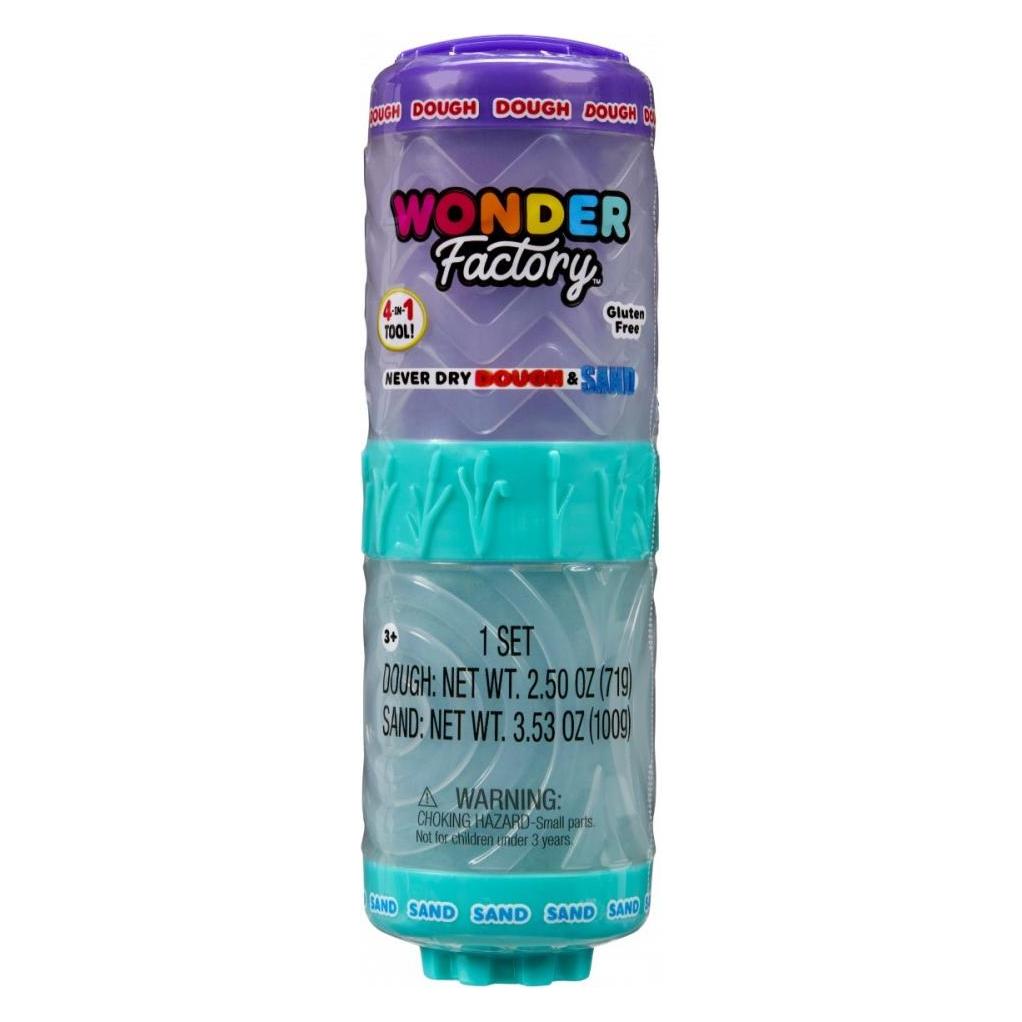 MGA Wonder Factory Never Dry Teig & Sand Lila Blaugrün (595304-EUC/532972)
