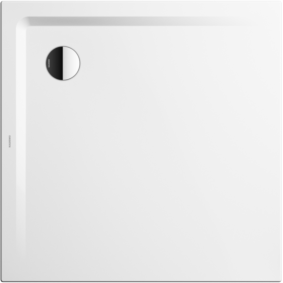 Kaldewei SUPERPLAN 1848 Duschwanne mit Wannenträger extraflach 384847980001 90 x 90 cm, glänzend, alpinweiß