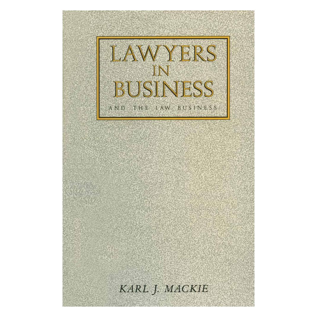 Springer Lawyers in Business (Englisch, Softcover, K. Mackie) (55816948)